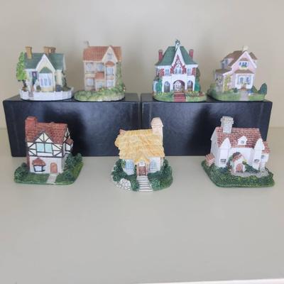 22 Assorted Mini Village Buildings 