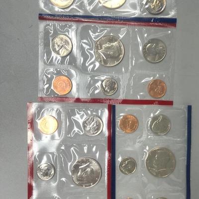 Uncirculated Coins 1988 & 1990