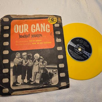 Our Gang Mischief Makers 1960, 78 RPM Golden Record