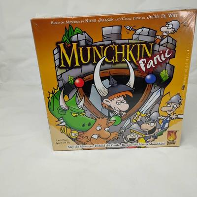 Unopened Munchkin Panic Board Game 