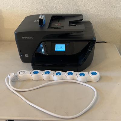HP OfficeJet Pro 6978 + Quirky Pivot Power Strip 