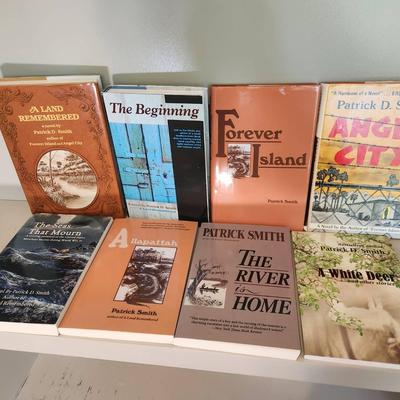 8pc Patrick Smith Novels - Forever Island, Angel City, A Land Remembered