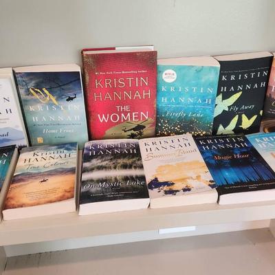 12pc Kristin Hannah Novels - The Women, Firefly Lane, On Mystic Lake++