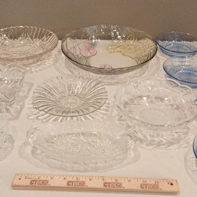 Vintage Crystal & Glassware Lot - Mikasa, Avon Fostoria,+++