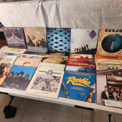 30 Vintage Records - Styx, The Who, Free, Kansas, Steely Dan, BTO