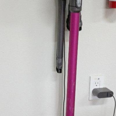Dyson Max Vacuum W/ Wall Rack & Attachments