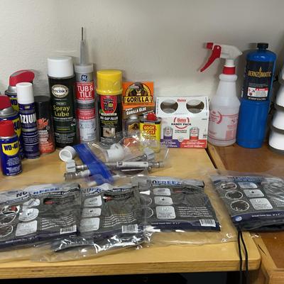 Plumbing Supplies, No Freeze Faucet Covers, WD-40, & Lubes