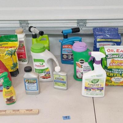 Yard And Garden - Miracle-gro, Captain Jack, Wet And Forget, Osmocote, Garden Safe++