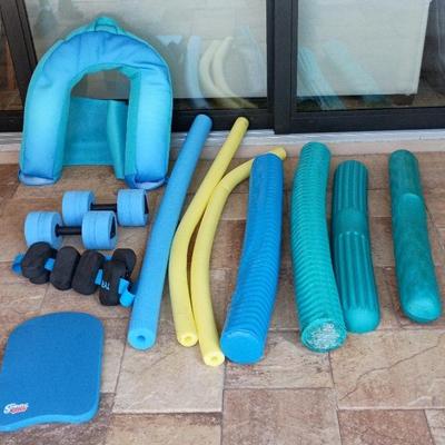 Pool lot- Chair, Noodles, Weights, Kickboard