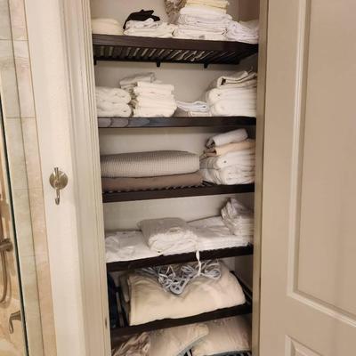 Huge Lot of Household Linens & Towels - Ralph Lauren, Charisma, The Company Store