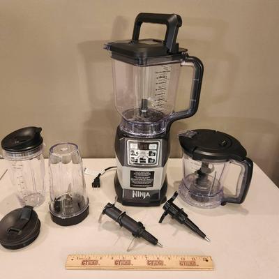 Ninja Nutri Nutrient Extractor Blender w/ Accessories - Tested, Works