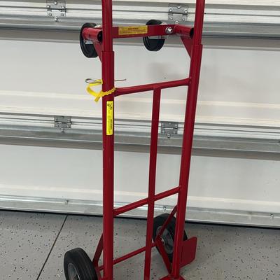 Milwaukee Convertible Truck with 8″ Solid Puncture Proof Tires 600lbs Load Rating