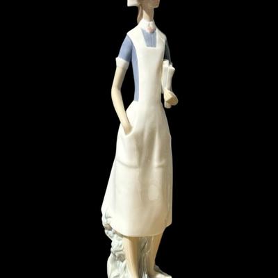 Lladro Nurse Figurine 