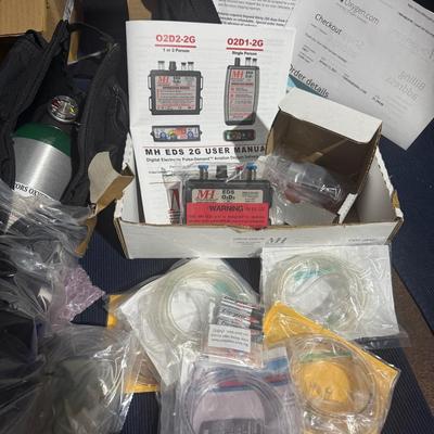 New Mountain High EDS O2D2 2-Person Oxygen Delivery System with Cylinder & Accessories 