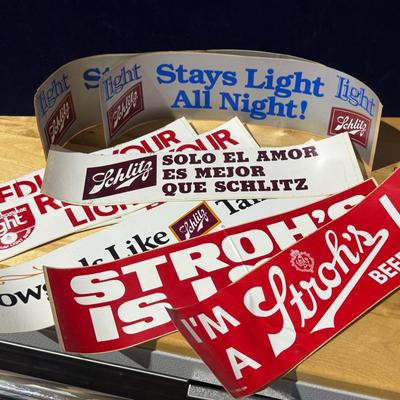 Vintage Beer Bumper Stickers 