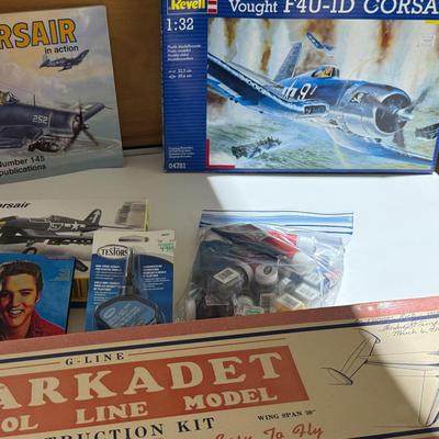 Model Planes And Accessories To Put Together