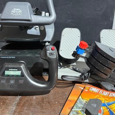 CH Products Flight Sim Yoke System w/ Pedals & Throttle – PC Aviation Setup