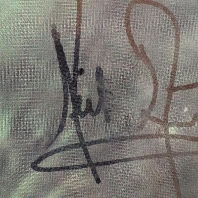 Neil Armstrong Hand-Signed Photo in Black Marker – Smear & Hand-Rest Evidence (Unauthenticated)