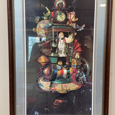 “The Amazing Time Elevator” #75/950 by Dean Morrissey - Cert of Authenticity Included 