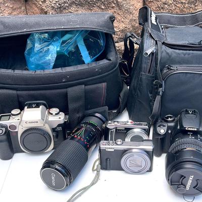 Collection of Cameras - Lumix & Canon 