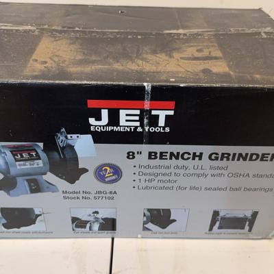 JET 8” Bench Grinder - NEW