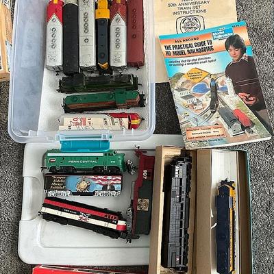 Assorted Vintage Trains