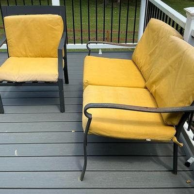 Patio Loveseat & Chair