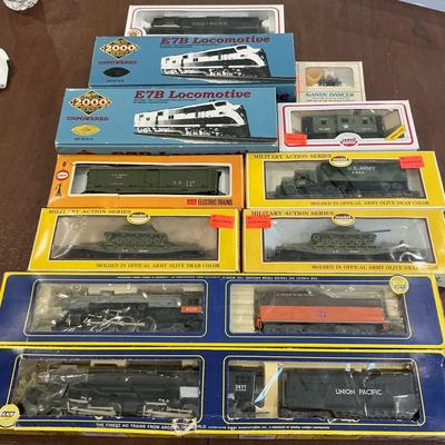 Military Action Series HO Train Selection