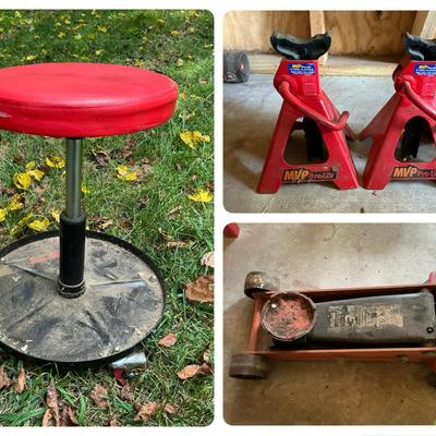 Vehicle Maintenance - 3 Ton Floor Jack & More 