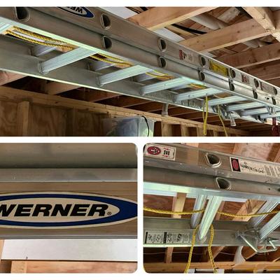 Werner 24 Ft Extension Ladder 