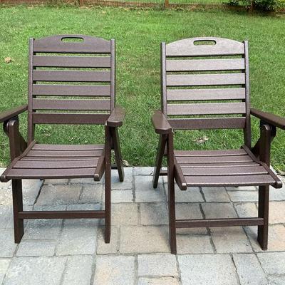 Polywood Outdoor Folding Chairs (4 Count)