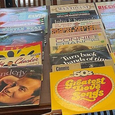 Assorted Lot Of Vinyl LPs