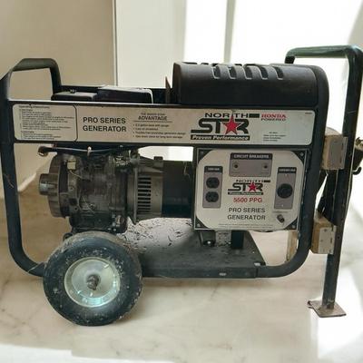Honda North Star 5500 Pro Series Generator (Read Details)