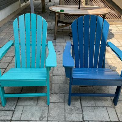 Lifetime Adirondack Chair Pair (Polywood Like Material)