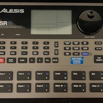 Lot 327: Alesis SR18 High-Definition Drum Machine