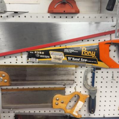 Lot 519: Saws, Saws, and more SAWS