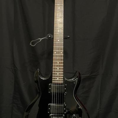Lot 314: Ibanez GIO GAX30EX Electric Guitar – Black – Excellent Condition