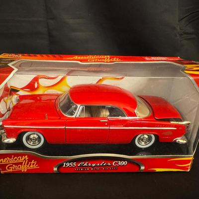 Lot 244: American Graffiti 1955 Chrysler C300 Diecast Car 