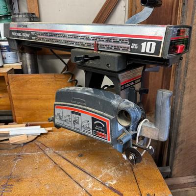 Lot 265: Craftsman 10” Radial Arm Saw 