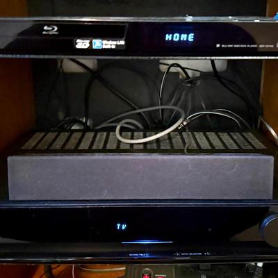 Lot 463: Sony STR-KS370 Surround Sound System with BDP-S5100 Blu-ray Player and Speakers 