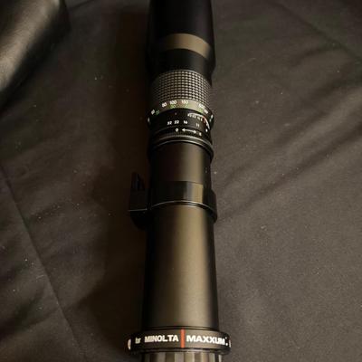 Lot 248: Kimunor Telephoto Lens For Minolta Maxxum
