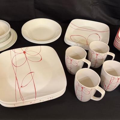 Lot 201: Corelle Dishware For 8 Plus Other Corelle Pieces
