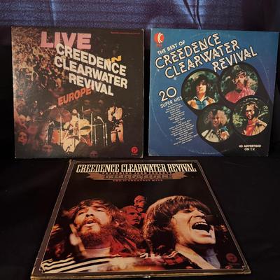 Lot 230: Credence Clearwater Revival Album Collection