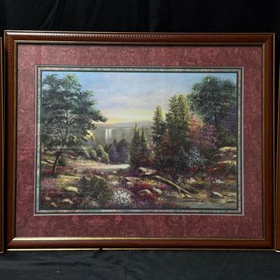Lot 448: Scenic Landscape Print Trio by Sans Souci