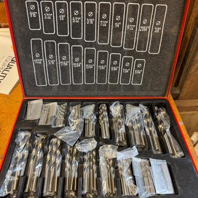 Lot 272: New In Case Drill Bit Collection
