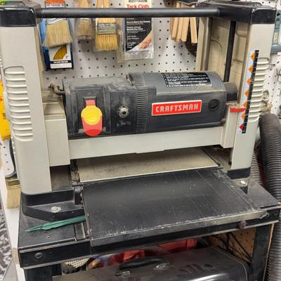 Lot 513: craftsman 12 1/2 Inch Planer With Automatic Feed