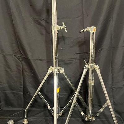Lot 345: Lot of 2 Vintage Cymbal Stands