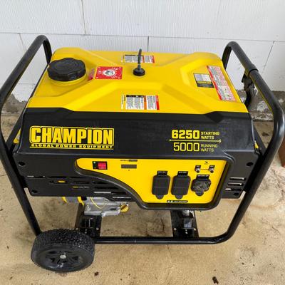 Lot 251: Champion Global Power Generator 6250w