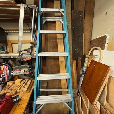 Lot 259: Werner 8ft Ladder 