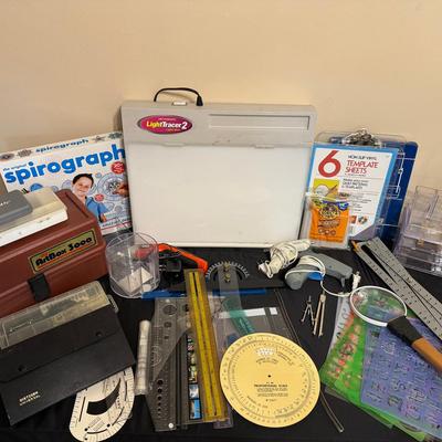 Lot 217: Art Tools And Storage 